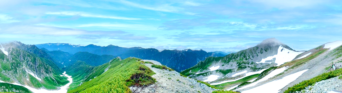 立山連峰パノラマ